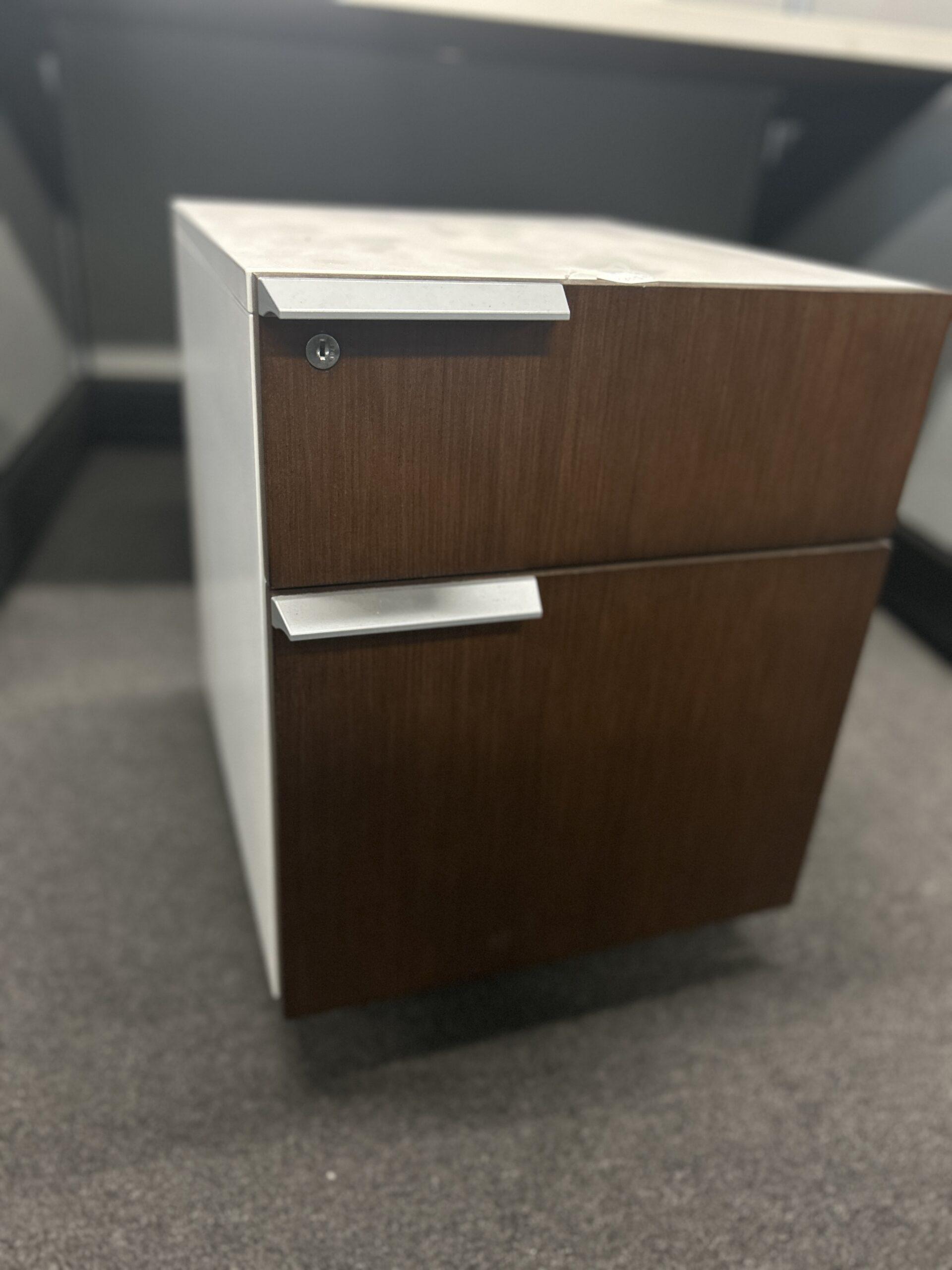 2 Drawer Mobile Pedestal-image