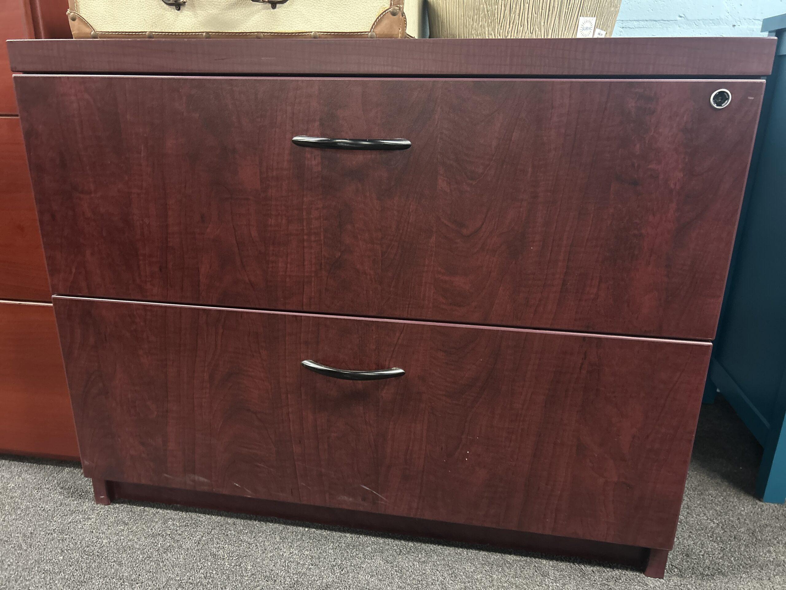 Large Chest of 2 Drawers (Mahogany)-image